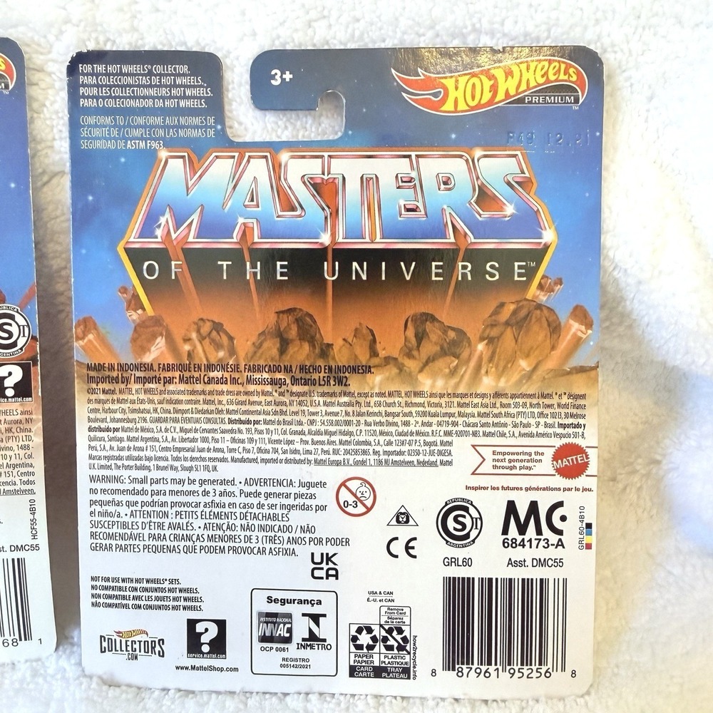 Hot Wheels 1:64 Masters of the Universe Land Shark Car & Wind Raider - DMC55 - Picture 6 of 12